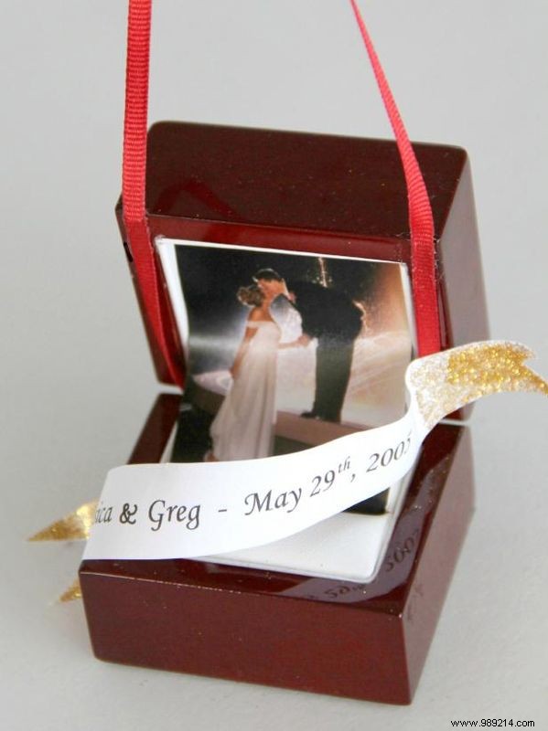 Transform Your Wedding Ring Box into a Heartfelt Christmas Ornament: DIY Guide